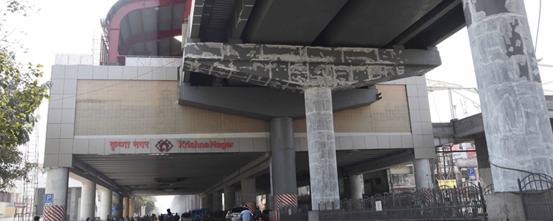Krishna Nagar Metro 